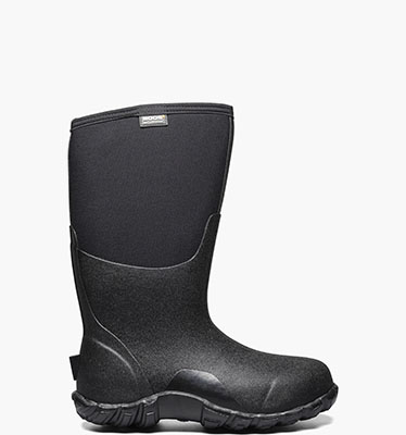 Classic High Men's Boots Ideal for Grass & Mud in BLACK/RBR for NZ $239.00
