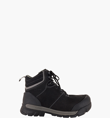 Pillar Zipper CT Men's Composite Toe Work Boots in BLACK for NZ $169.90