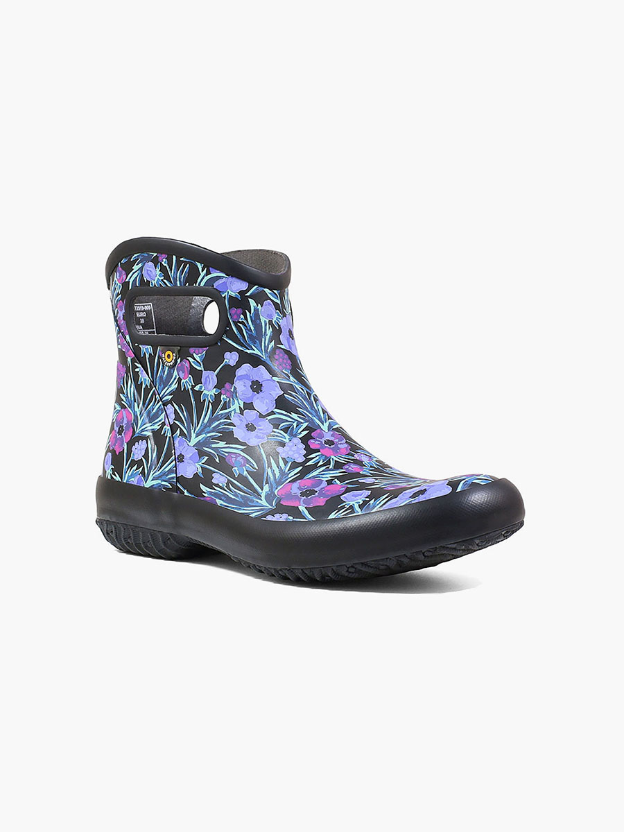 Patch Ankle Boot Floral fifth rotate image.