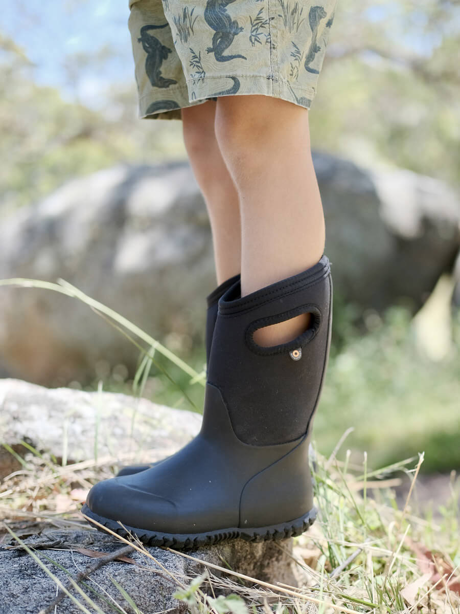 Childrens insulated rubber boots deals